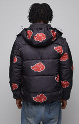 RED PUFFER JACKET