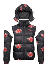 RED PUFFER JACKET
