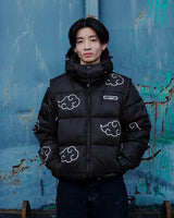 WHITE PUFFER JACKET