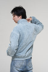PRE-ORDER: KORRA BLUE SUEDE JACKET