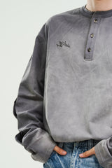 PRE-ORDER: GREY LONGSLEEVE