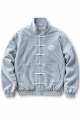 PRE-ORDER: KORRA BLUE SUEDE JACKET