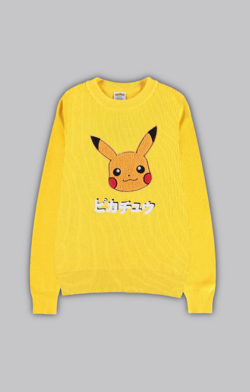 PIKACHU KNIT SWEATER