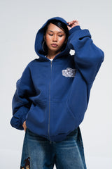 PRE-ORDER: KORRA HOODIE BLAU