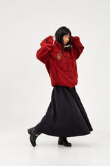 PRE-ORDER: RED SUEDE JACKET