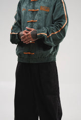 PRE-ORDER: GON JACKET SUEDE GREEN