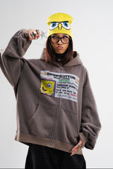 PRE-ORDER: SPONGEBOB ZIPPER GREY