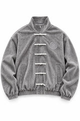 PRE-ORDER: GREY SUEDE JACKET