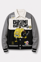 PRE-ORDER: SPONGEBOB LEATHER JACKET