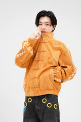 PRE-ORDER: ORANGE SUEDE JACKET