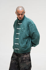 PRE-ORDER: GREEN SUEDE JACKET