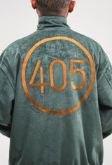 PRE-ORDER: GON JACKET SUEDE GREEN