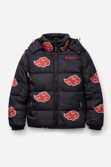 RED PUFFER JACKET