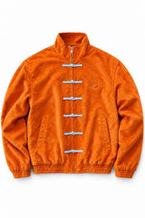 PRE-ORDER: ORANGE SUEDE JACKET