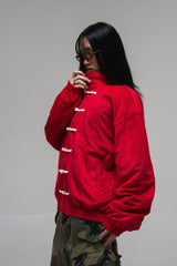 PRE-ORDER: RED SUEDE JACKET