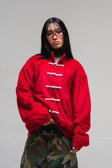 PRE-ORDER: RED SUEDE JACKET