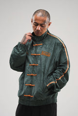 PRE-ORDER: GON JACKET SUEDE GREEN
