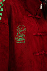 PRE-ORDER: RED SUEDE JACKET
