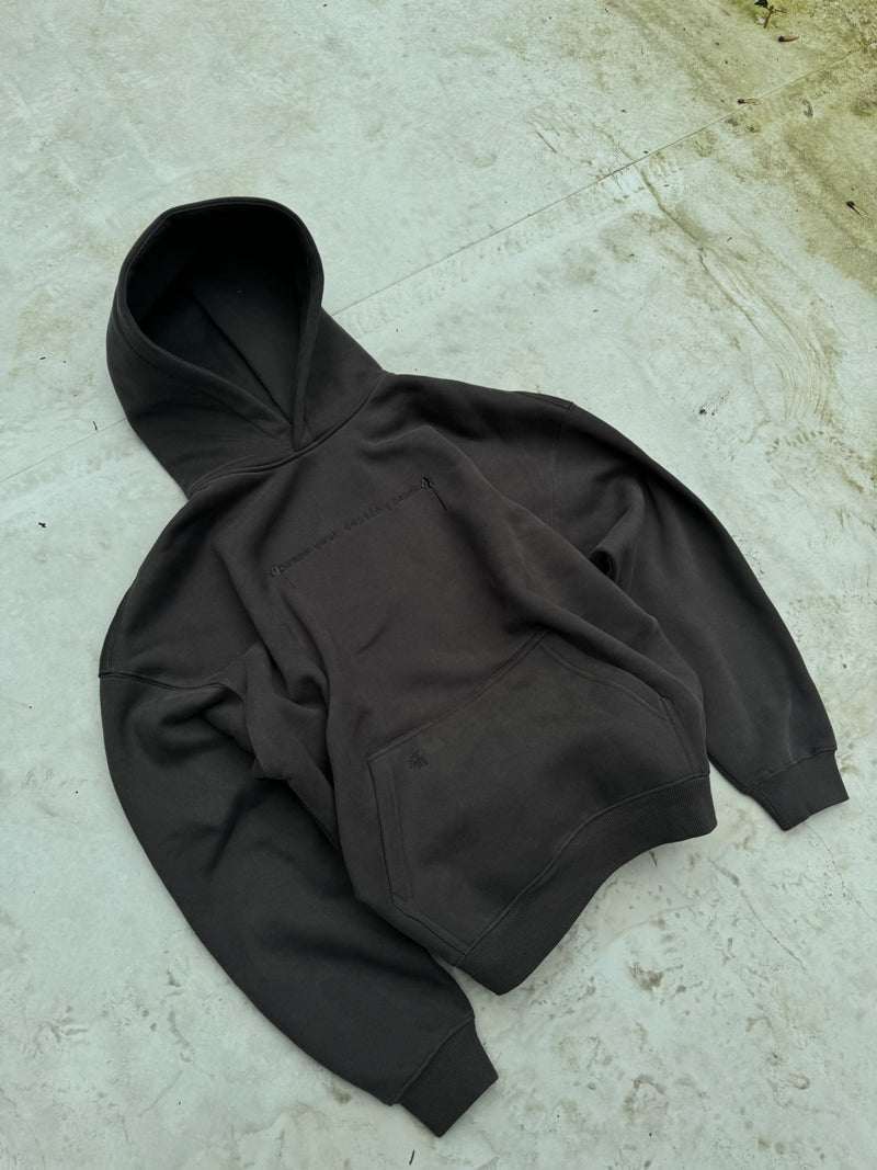 Black chain hoodie 2025