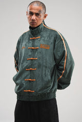 PRE-ORDER: GON JACKET SUEDE GREEN