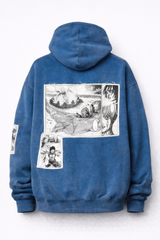 AOT HOODIE BLUE