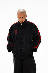 PRE-ORDER: BLACK SUEDE JACKET
