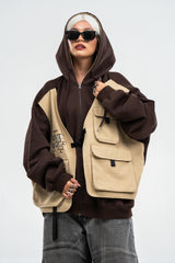 PRE-ORDER: TMNT BROWN ZIPPER