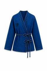 PRE-ORDER: WATER WRAP DENIM JACKET