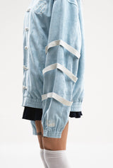 PRE-ORDER: KILLUA JACKET SUEDE BLUE