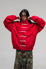 PRE-ORDER: RED SUEDE JACKET