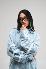 PRE-ORDER: KILLUA JACKET SUEDE BLUE