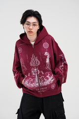 PRE-ORDER: FIRE NATION ZIPPER