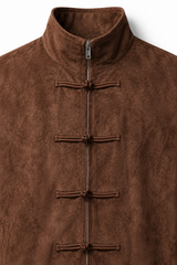 PRE-ORDER: TAGAH SUEDE JACKET BROWN