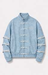 PRE-ORDER: KILLUA JACKET SUEDE BLUE