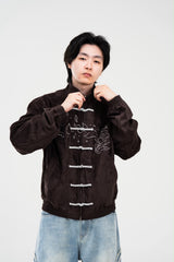 PRE-ORDER: UNCLE IROH SUEDE JACKET