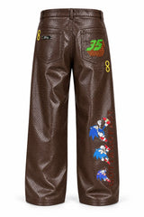 PRE-ORDER: SONIC LEATHER JEANS
