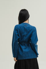 PRE-ORDER: WATER WRAP DENIM JACKET