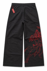 PRE-ORDER: ZUKO BLACK/RED JEANS