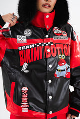 PRE-ORDER: MR. KRABS LEATHER JACKET