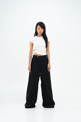 PRE-ORDER: ZUKO BLACK/RED JEANS