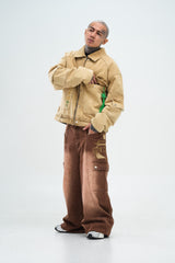 PRE-ORDER: TOPH JEANS BROWN