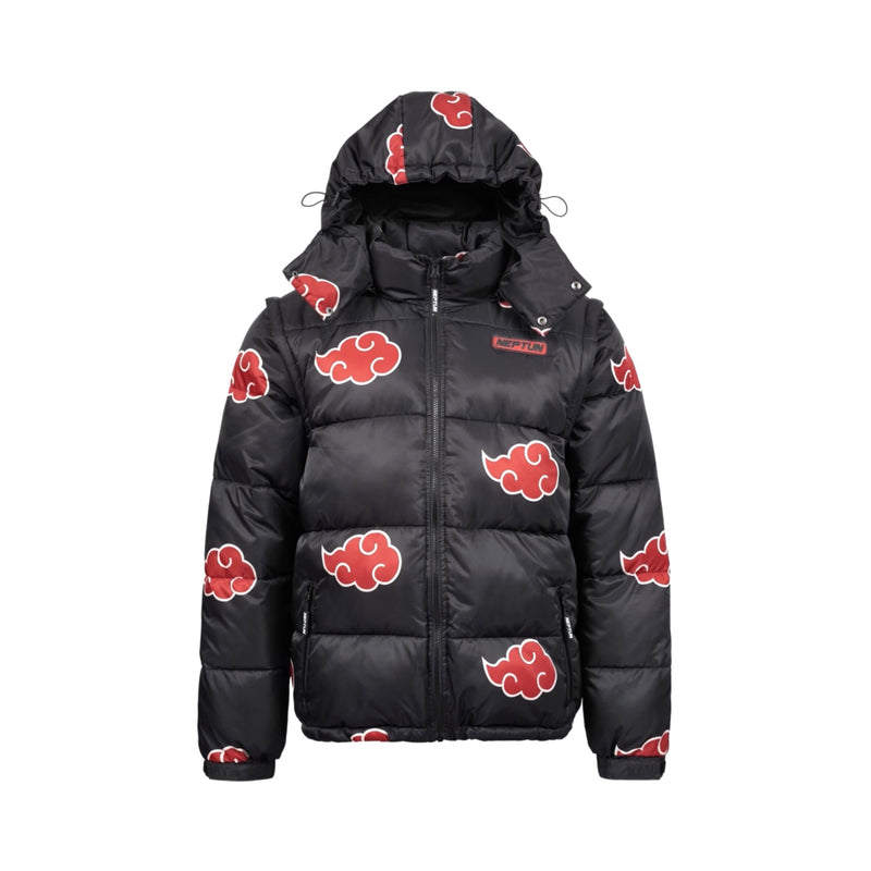 Hypland Akatsuki Akatsuki Puffer Coat Hypland Naruto Akatsuki