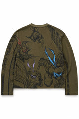 PRE-ORDER: DARK GREEN LONGSLEEVE