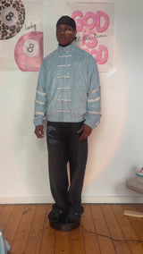 PRE-ORDER: KILLUA JACKET SUEDE BLUE